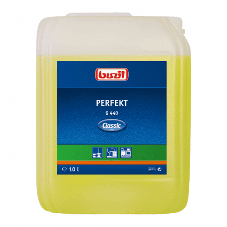 PERFEKT 1l G 440 silny środek czyszczący, duży kanister 10 litrów z koncentratem do mycia hal przemysłowych