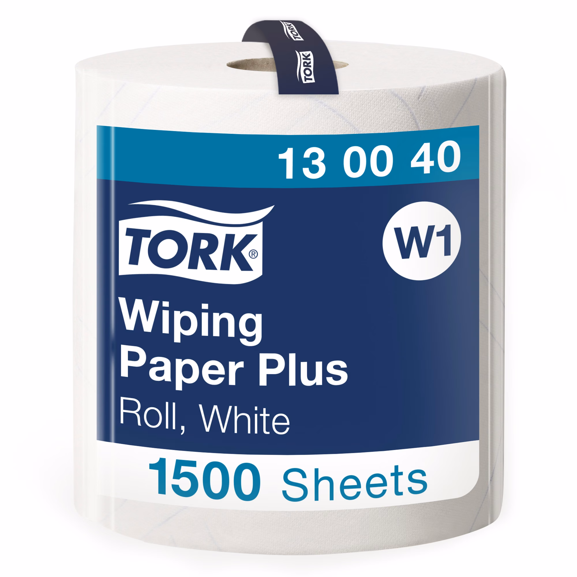 Tork czyściwo papierowe do średnich zabrudzeń, biała rolka Wiping Paper Plus 1500 arkuszy
