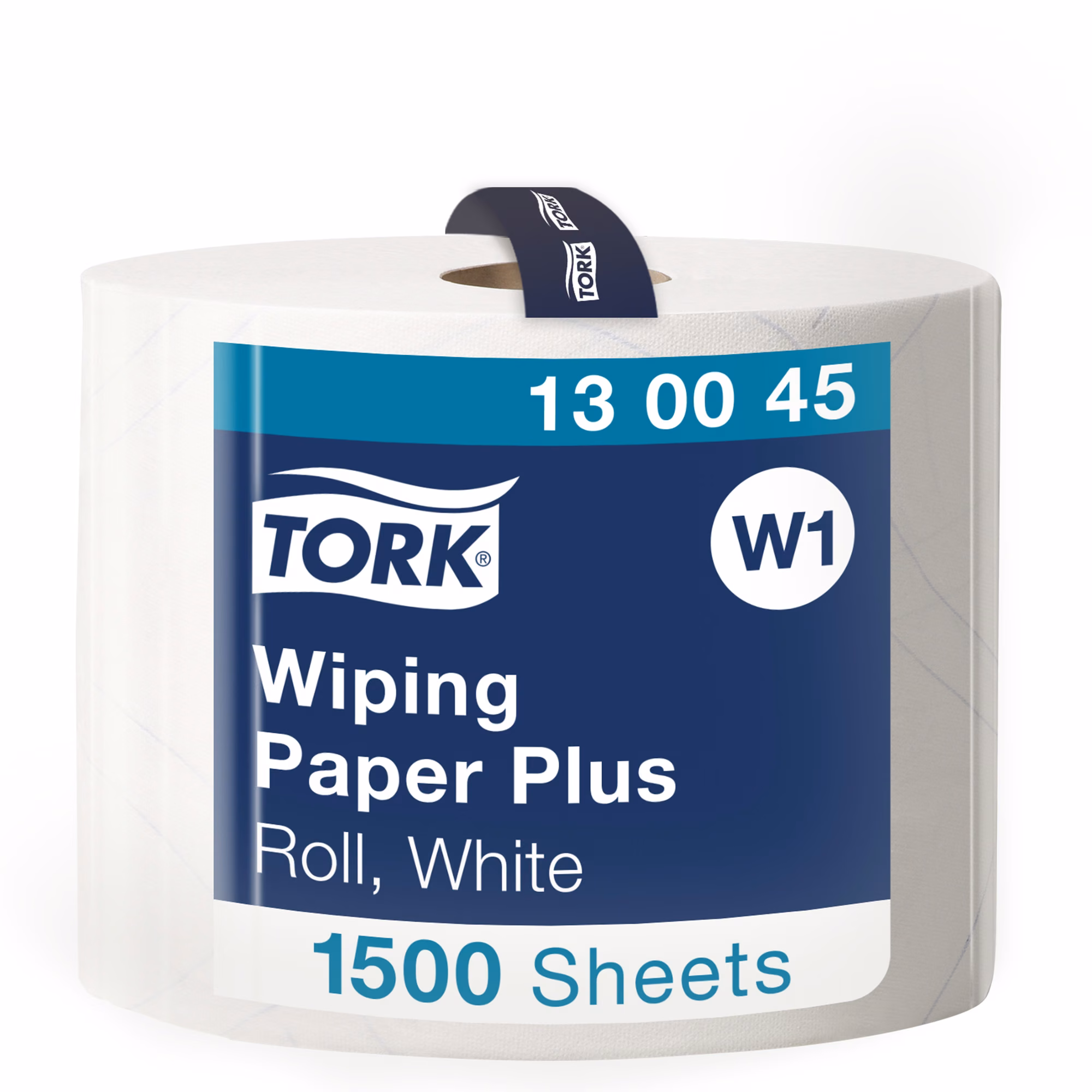 Tork czyściwo papierowe do średnich zabrudzeń, biała rolka Wiping Paper Plus 1500 arkuszy