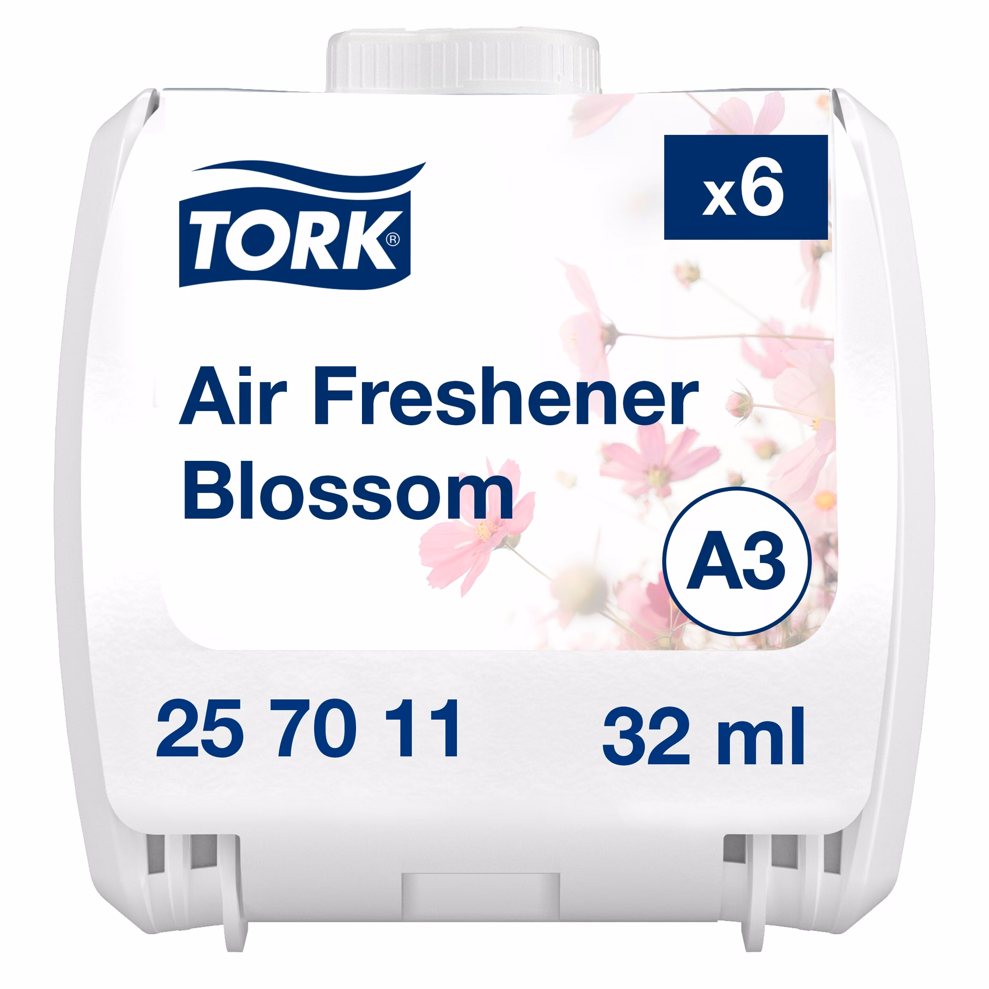 Tork odświeżacz powietrza Constant o kwiatowym zapachu A3, wkład 32 ml z oznaczeniem x6 sztuk