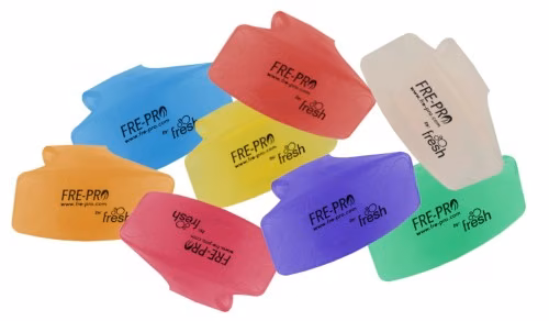 Zawieszka Zapachowa do WC Fre-Pro Bowl Clip Cotton Blossom, zestaw kolorowych klipsów zapachowych