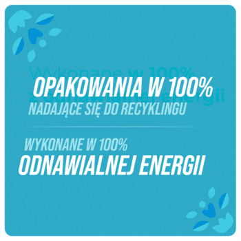 Tampony Higieniczne o.b. ProComfort Super Dynamic Fit 8 szt., grafika o opakowaniu z recyklingu i odnawialnej energii