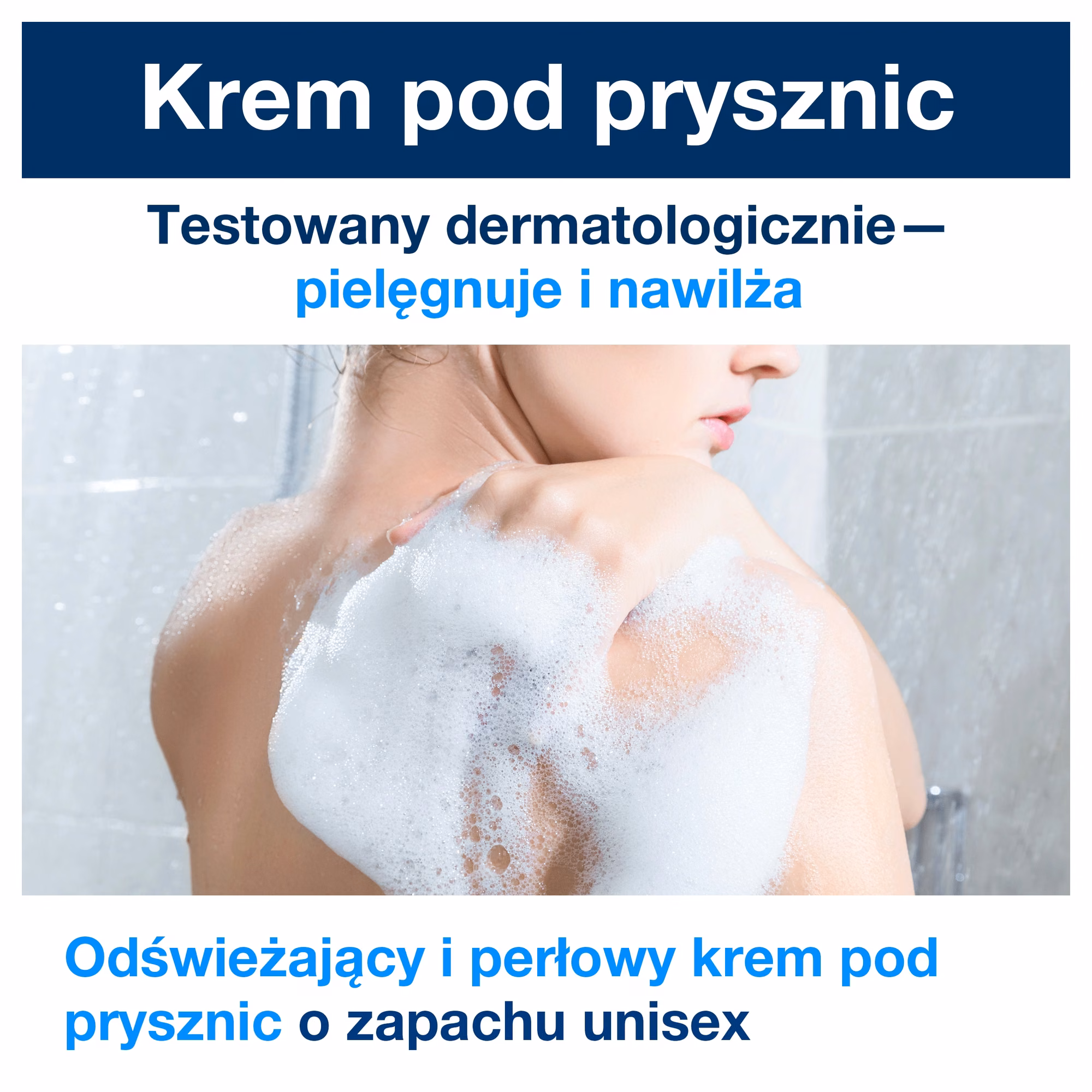 Tork kremowy żel pod prysznic S1, mycie ciała gęstą pianą, produkt testowany dermatologicznie